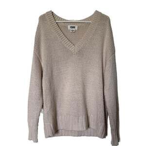 Victoria's Secret PINK Chunky Knit Oversized V-Neck Sweater